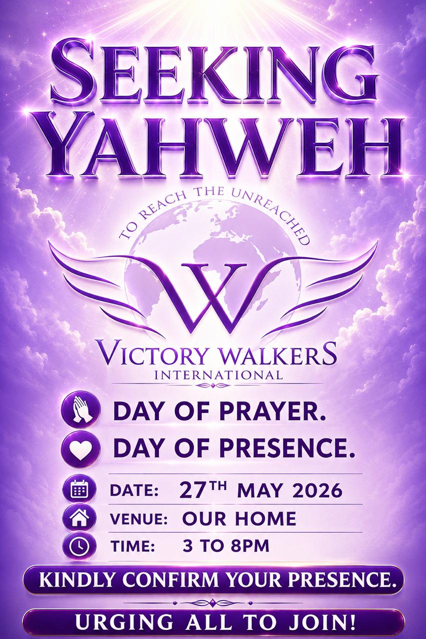 Seeking Yahweh — Day of Prayer